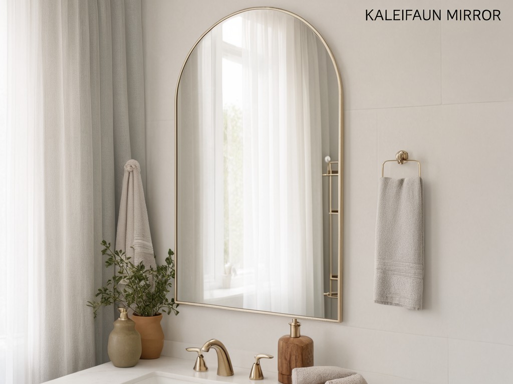 Bespoke Arched Bathroom Mirror For Interior Designers Low Moq