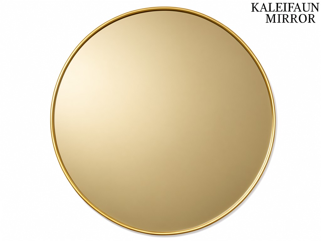 China gold round mirror 36 inch supplier
