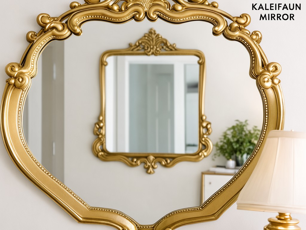 China gold wall accent mirror supplier