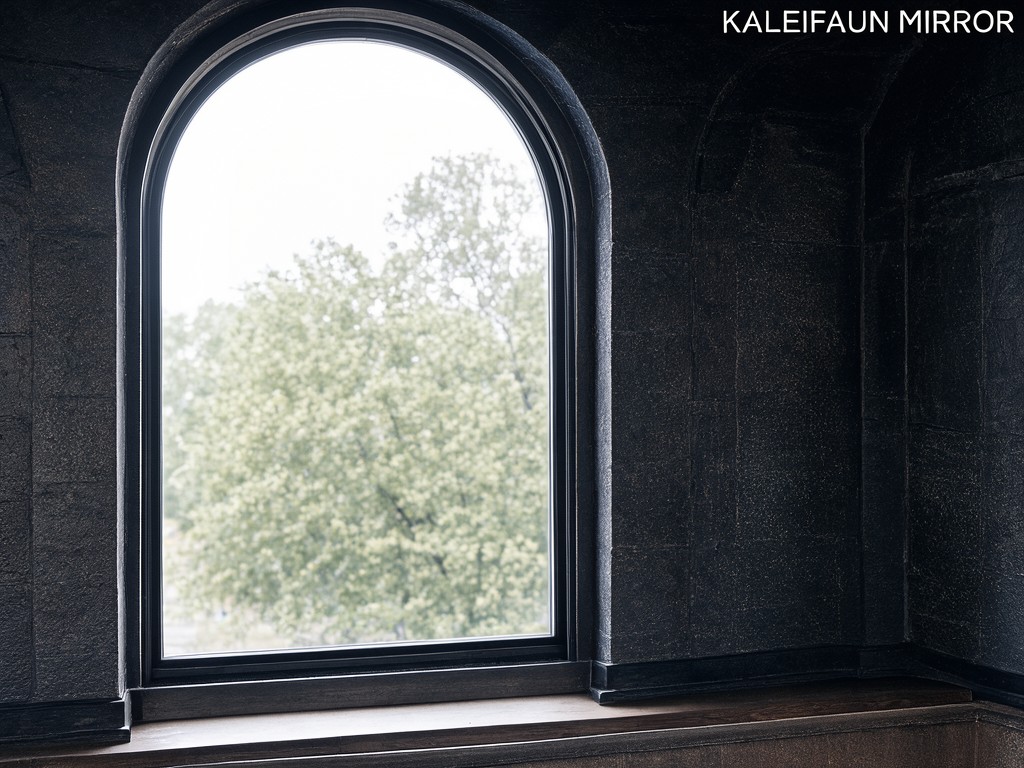 China Large Arched Mirror Window Factory