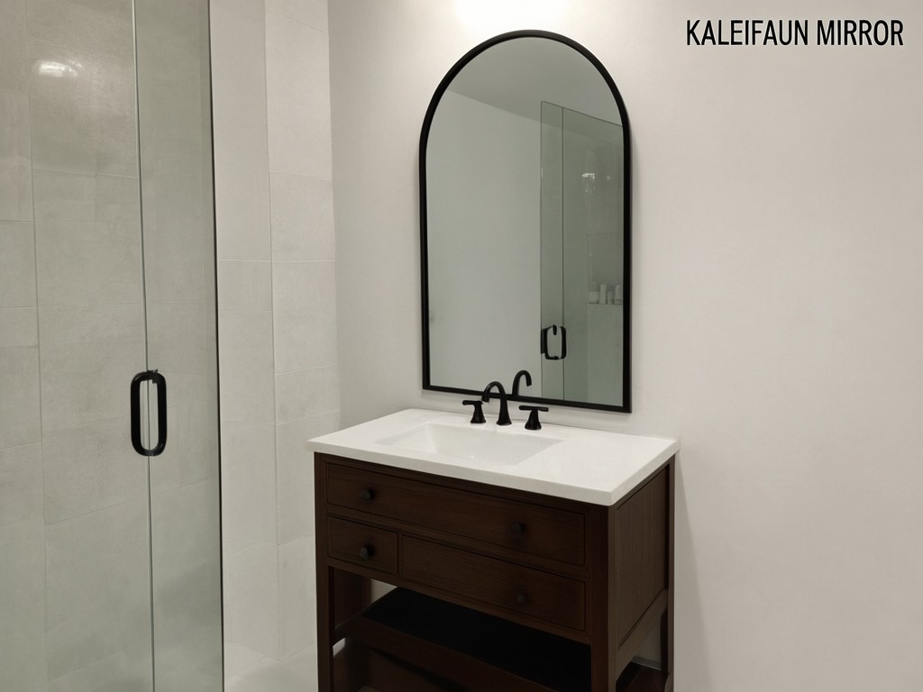 Custom Black Arched Bathroom Vanity Mirror Suppliers