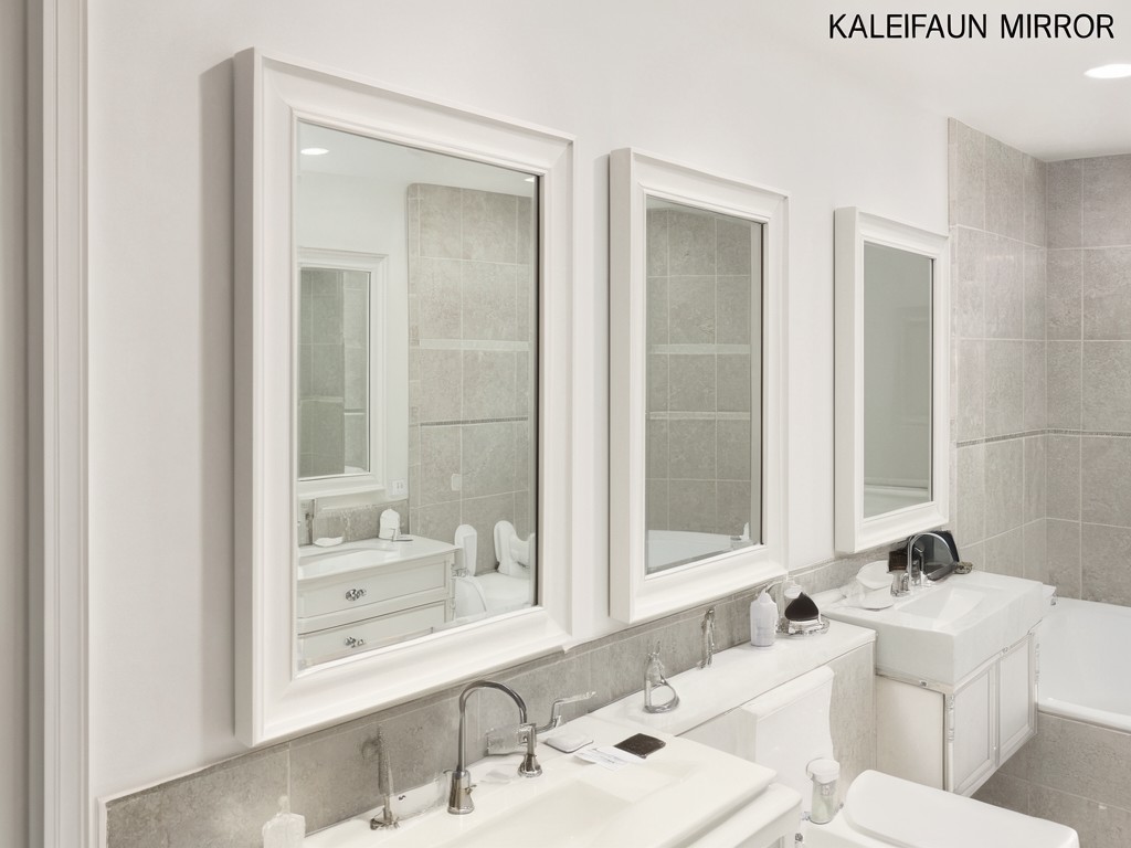 Custom high quality framed bathroom mirrors supplier