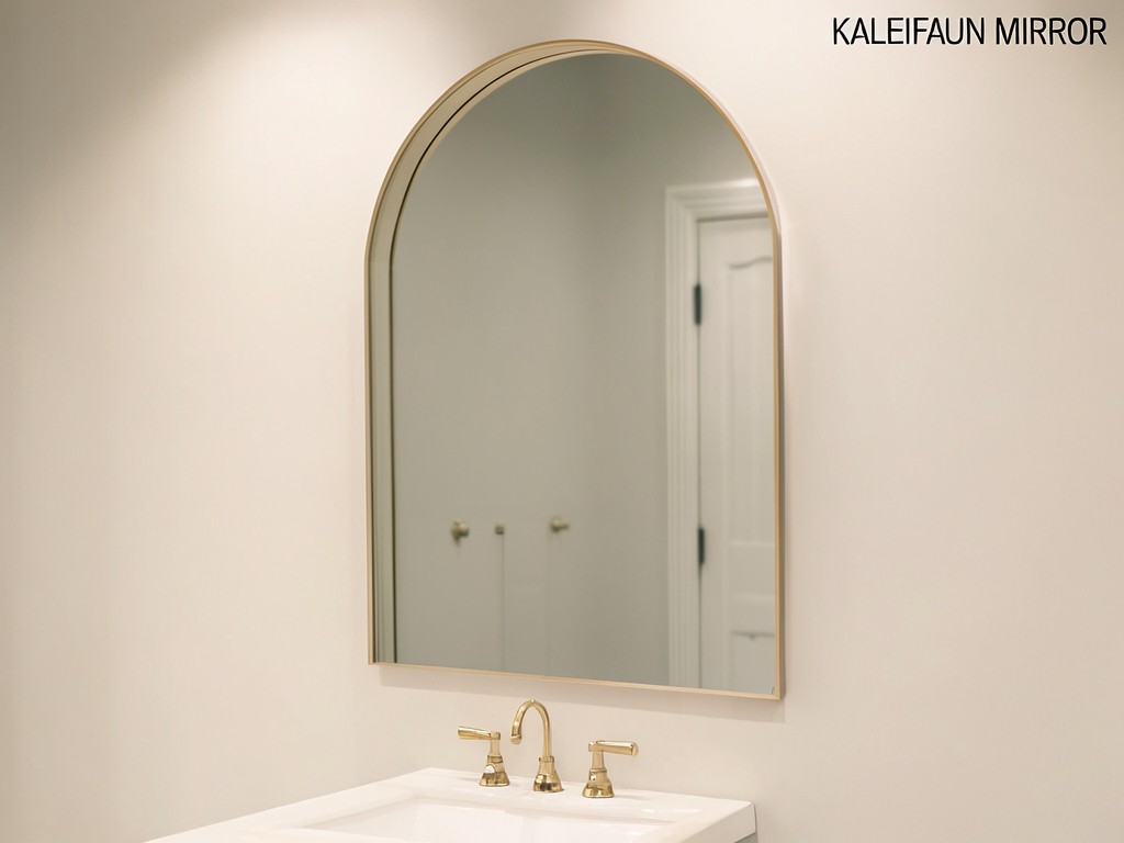 Custom Project Supply Arched Bathroom Mirror Company