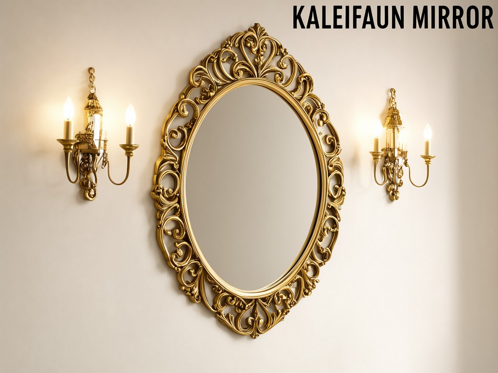 Latest design gold wall mirror dropshipping