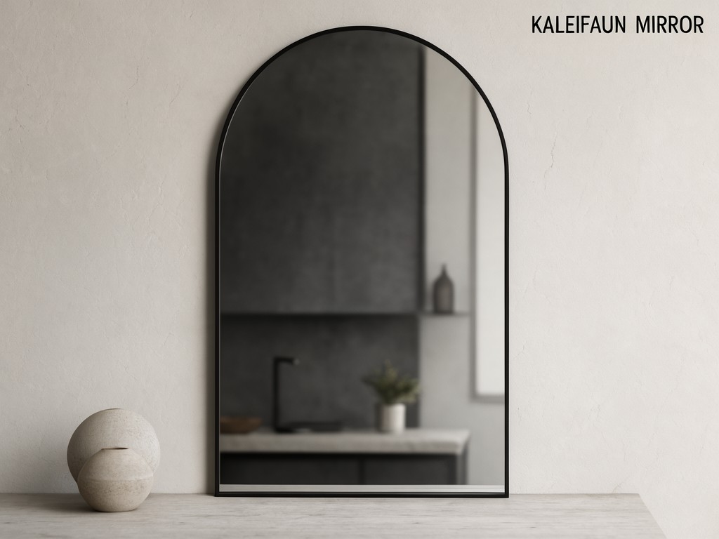 Matte Black Arched Mirror B2B Supplier