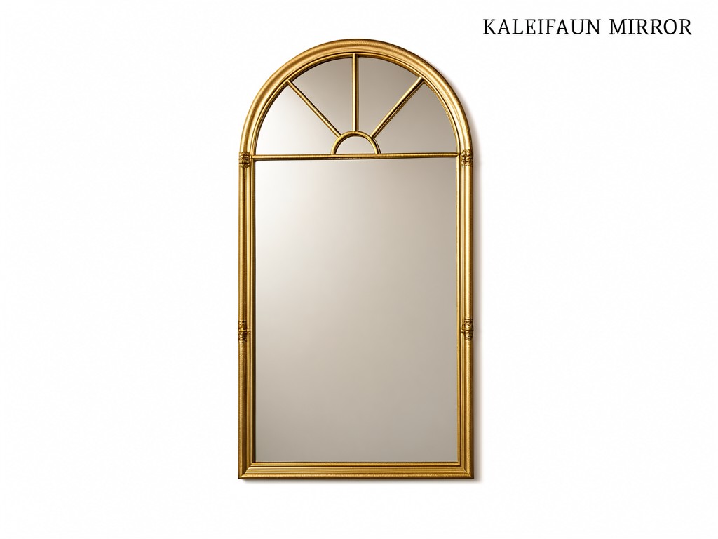 Wholesale High Quality Arched Gold Mirror Factory