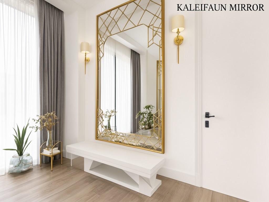 Wholesale Modern Entryway Gold Wall Mirror Factory